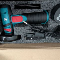 Portable Angle Grinder rechargeable in box