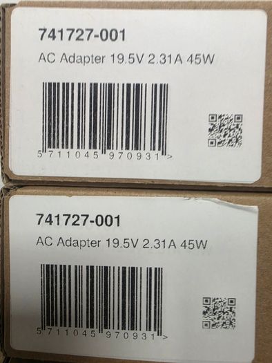 hp laptop charger (new)