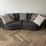 Leather L couch and 3 Piece Suite Image 4