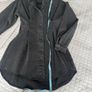 Missguided Petite Washed Black Denim Shirt Dress UK 8 Image 4