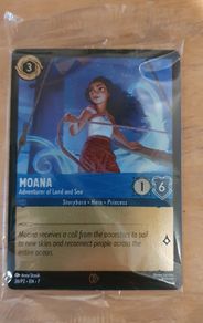 Lorcana Moana Adventurer of Land and Sea 26/P2 Promo