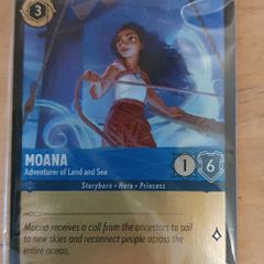 Lorcana Moana Adventurer of Land and Sea 26/P2 Promo