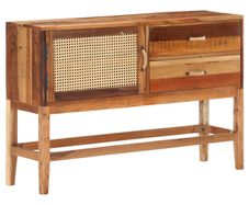 Sideboard 118x30x76 cm Solid Reclaimed Wood
