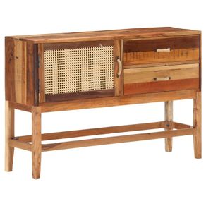 Sideboard 118x30x76 cm Solid Reclaimed Wood