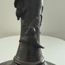 Antique Japanese Meiji Period Bronze Vase (High Relief Birds & Blossoms)  c.1890 to 1910 Image 6
