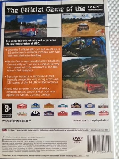 Wrc 3 World Rally Championship PlayStation2 Ps2 Games Original