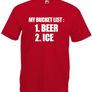 My Bucket List T-Shirt Gift Ideas for him Great Gift Present Image 4