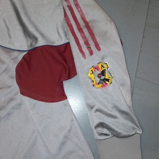Japan Player Issue 2001 Goalkeeper Jersey adidas Shirt Soccer Football Samurai Blue Kirin