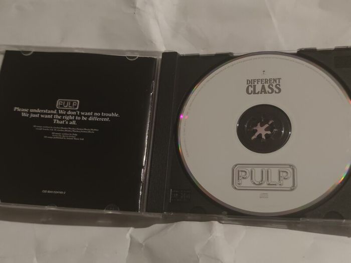 Pulp - Different Class Cd