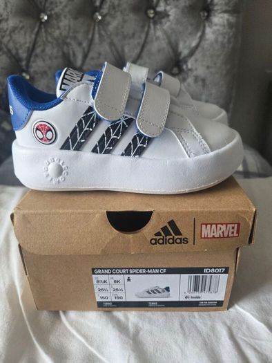 New Adidas Marvel spiderman kids shoes