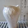 Belleek brown stamp bud vase Image 4