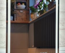 LED Bathroom Mirror Demister Antifog Bluetooth