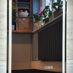 LED Bathroom Mirror Demister Antifog Bluetooth