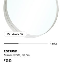 Large Circle Mirror