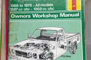 Haynes Manual: 69-78 Toyota Hilux / Toyota Hiace