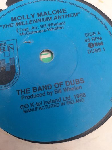 Large vinyl 7" lot irish irish scene