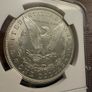 USA 1887 Morgan Dollar MS 63 Image 4