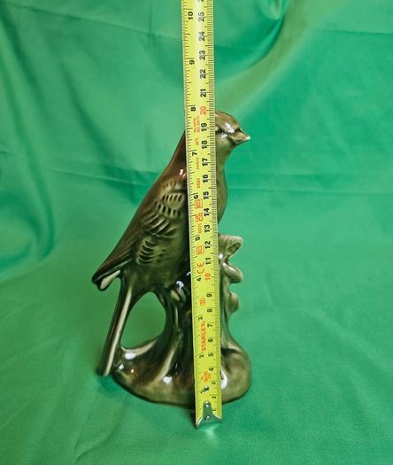 Rare Vintage Knock Celtic Pottery Bird Figurine Made in Ireland 20cm