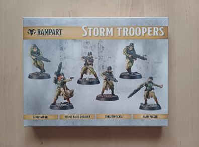 Rampart Storm Troopers Miniatures Set (Warhammer, Star Wars, Bolt Action, Gaslands SEALED)