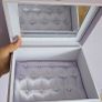 Flower Knows Violet Strawberry Rococo Collection Faux Leather Pearl Storage Box Image 5