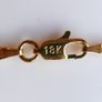 18K Yellow Gold Plated Oval Mirror Chain Link Necklace L-18" Image 7