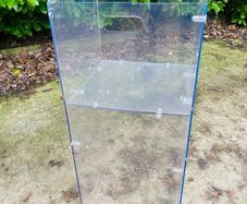 Perspex Newspaper / Magazine Display Stand