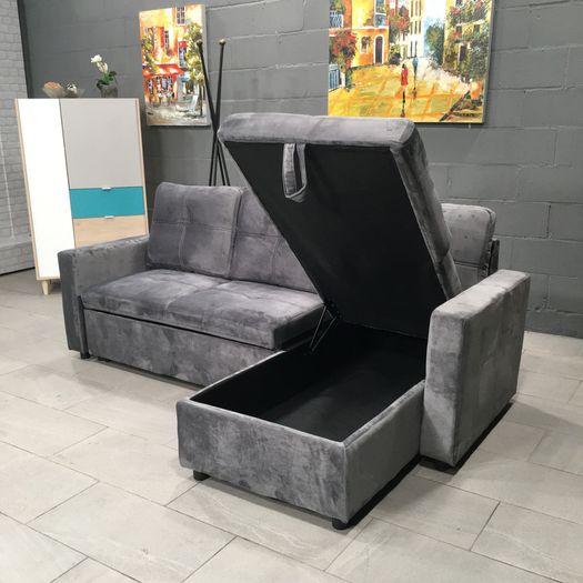 Brand New Corner Sofa Bed with Storage