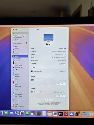 Apple Imac 2019