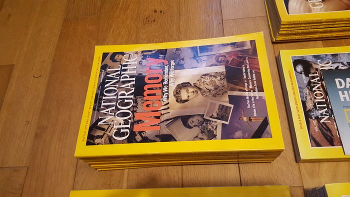 National Geographic magazines x 400 from early 20th century to 2009