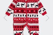 Babys christmas sleepsuit bnwt
