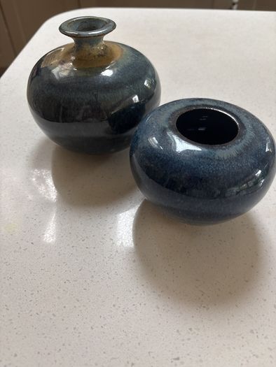 Louis Mulcahy Irish Pottery Vases (2 )