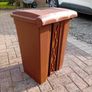 Brown Rubbermaid bin with step on pedal Image 5