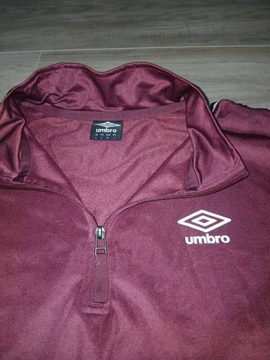 Umbro quarter-zip tracksuit top