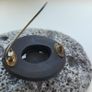 19th Century Irish Bog Oak Brooch Image 5