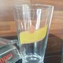 Schweppes Glass Ashtray & Glass Image 4