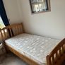 Oak single bed Image 3