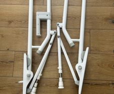 toilet grab bar with leg