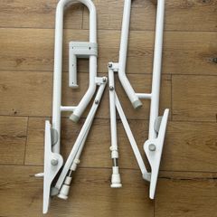 toilet grab bar with leg