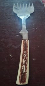 Hostess serving fork