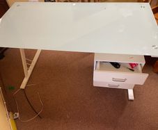 Glass Desk Table