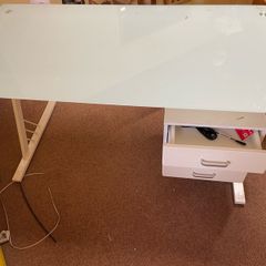 Glass Desk Table