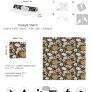 sticker wallpaper retro pattern Image 6