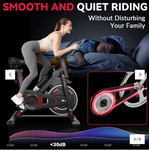 Stationary Exercise Bike D1, Flywheel 8KG