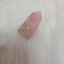 Pink jelly moss agate tower Image 4