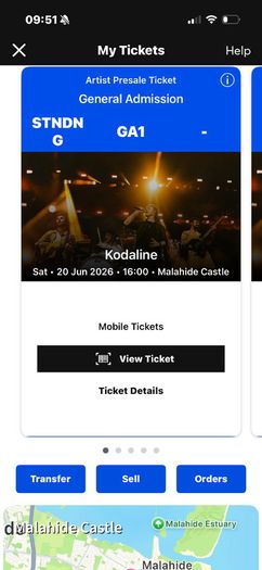 Kodaline Tickets