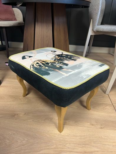 Final sale! Footstool New! Hand made