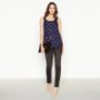 PLUS SIZE (22) John Rocha Navy Floral Top. New Image 3
