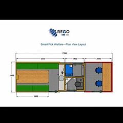 Smart welfare unit for sale or rent