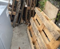 Wooden pallets