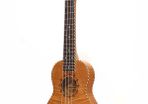Risa Slimline flamed maple soprano ukulele new with padded case